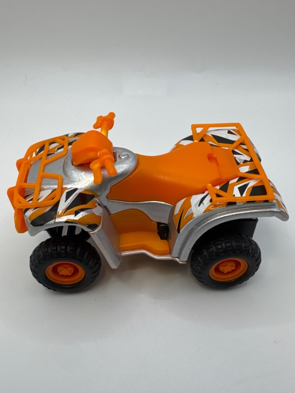 Maisto Orange & Silver Toy ATV Quad Bike Off-Road Vehicle
